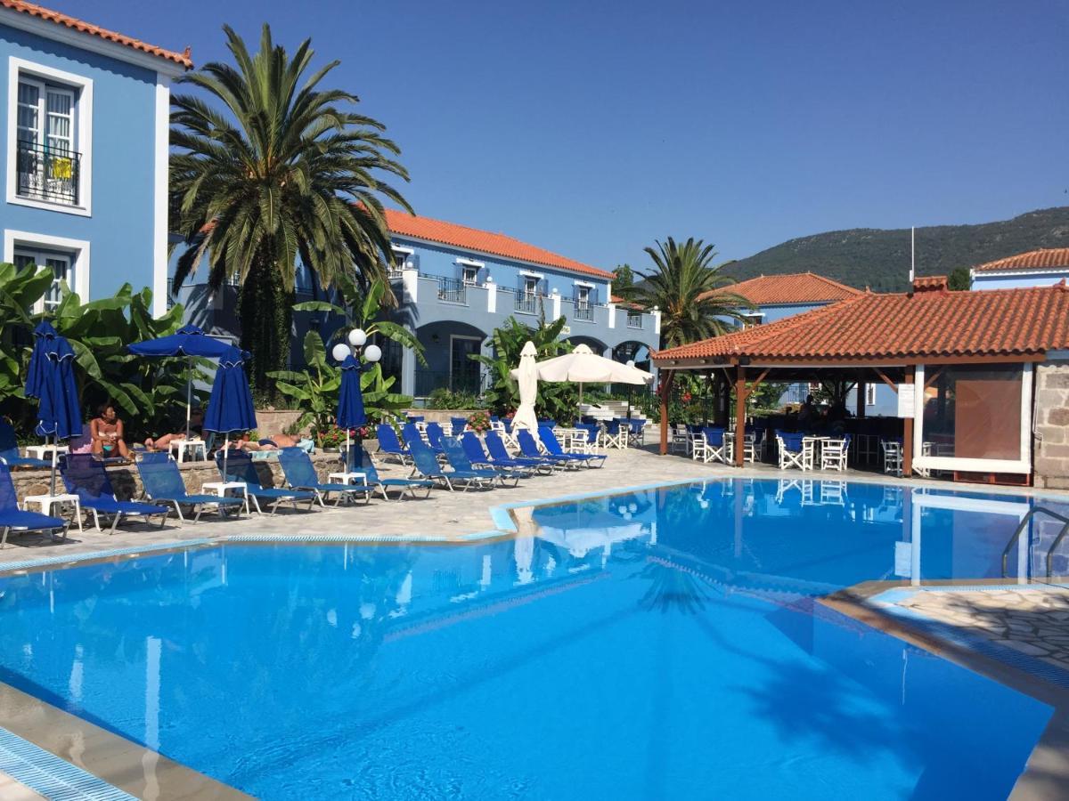 Blue Sky Hotel - Petra - Lesvos - Greece Exteriör bild