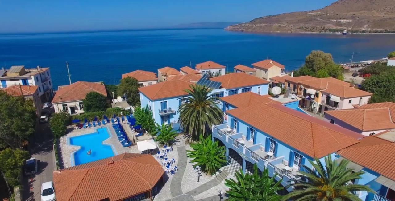 Blue Sky Hotel - Petra - Lesvos - Greece Exteriör bild