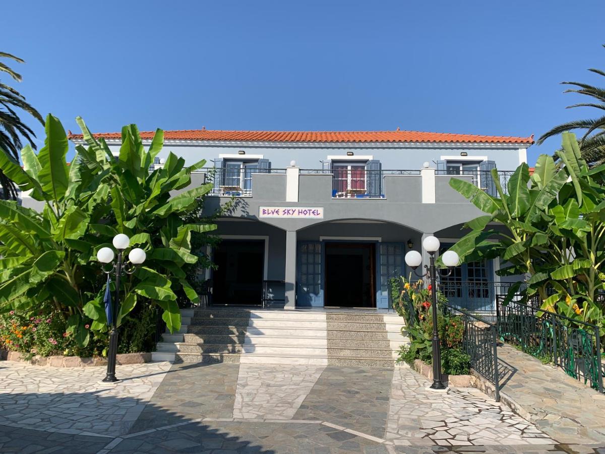 Blue Sky Hotel - Petra - Lesvos - Greece Exteriör bild