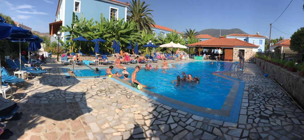 Blue Sky Hotel - Petra - Lesvos - Greece Exteriör bild