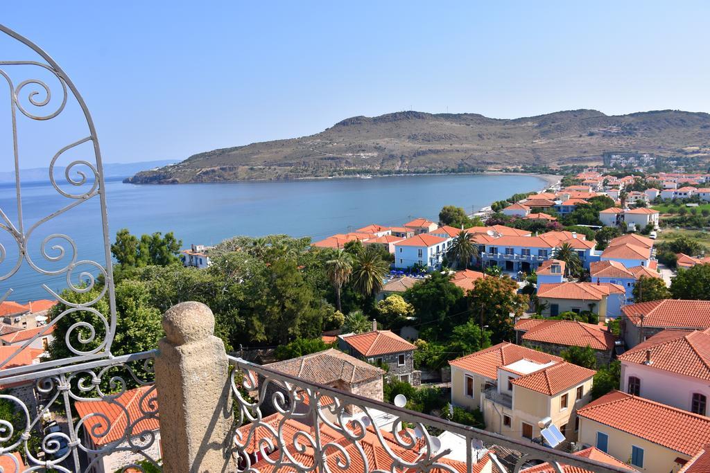 Blue Sky Hotel - Petra - Lesvos - Greece Exteriör bild