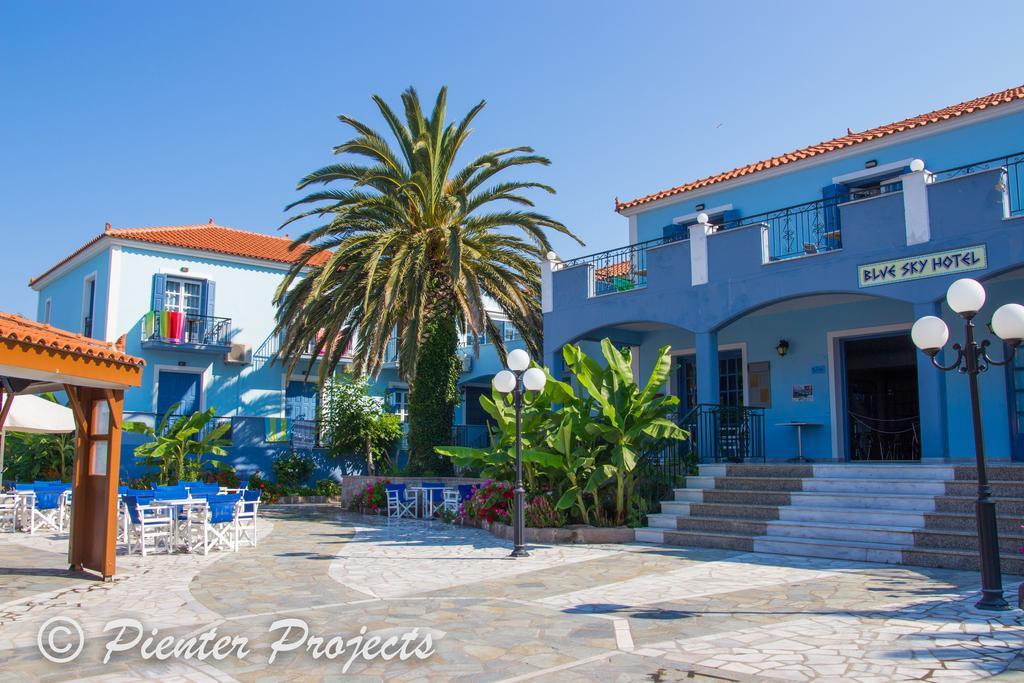 Blue Sky Hotel - Petra - Lesvos - Greece Exteriör bild